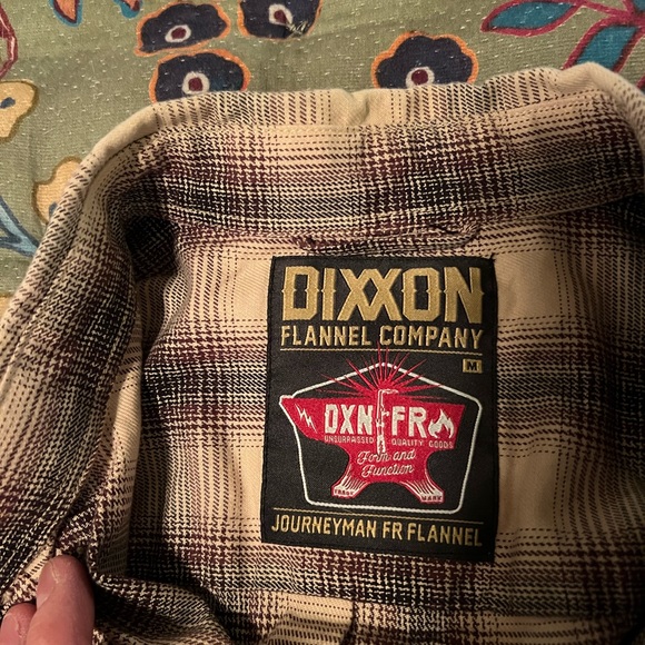 DIXXON Flame Resistant Flannel, Size Medium, NWOT - Picture 2 of 4